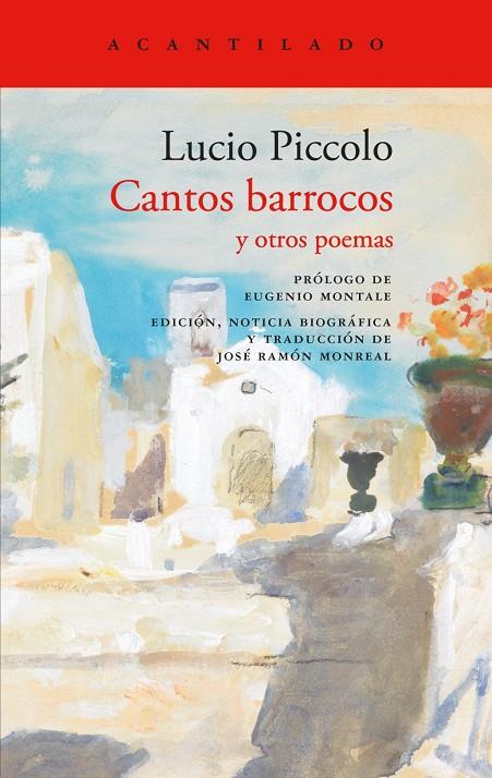 Cantos barrocos y otros poemas | 9791387964092 | Piccolo, Lucio