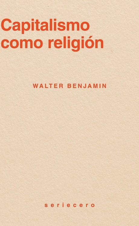 Capitalismo como religión | 9791399152135 | Benjamin, Walter