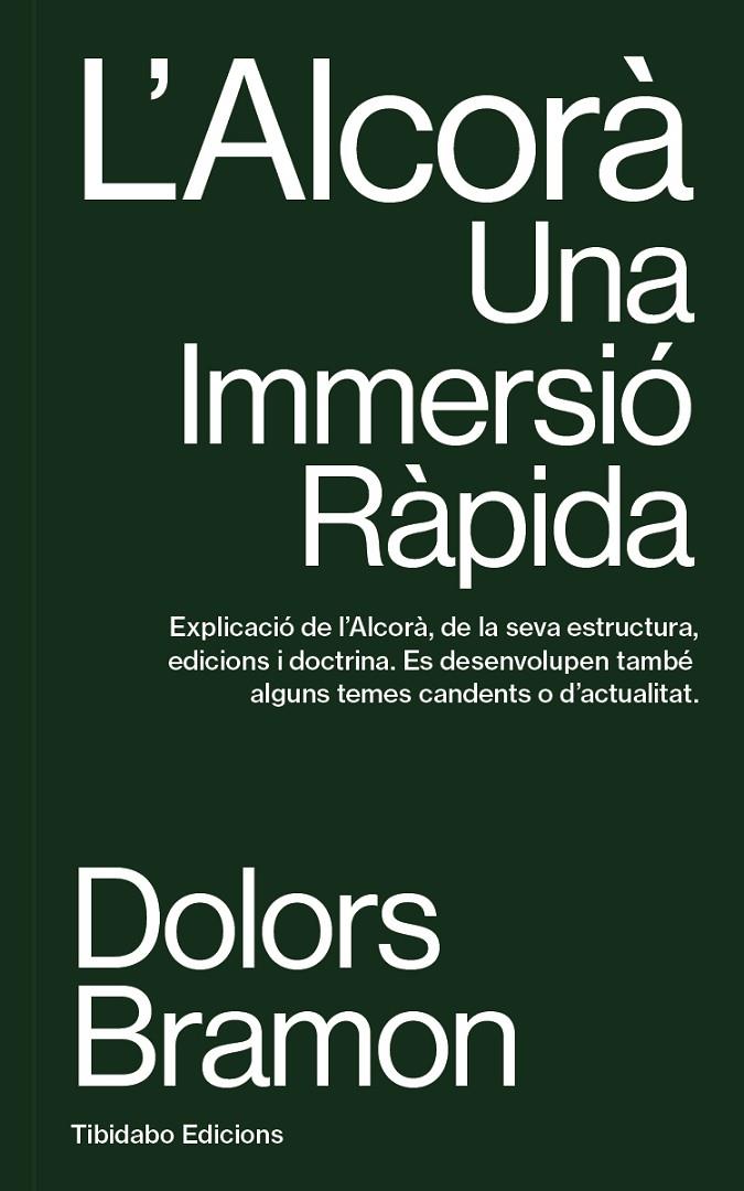 Alcorà, L' : Una Immersió Ràpida | 9791387633127 | Bramon, Dolors