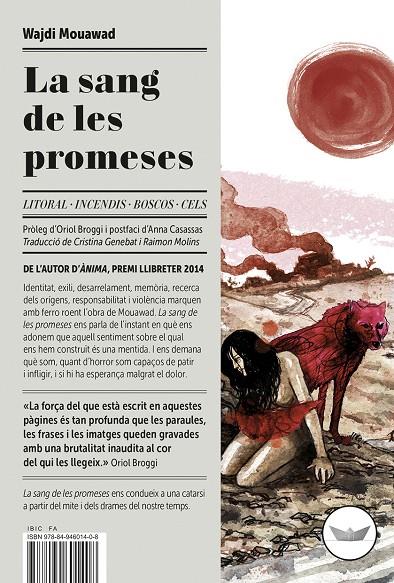 Sang de les promeses, La | 9788494601408 | Mouawad, Wajdi