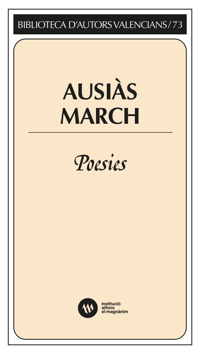 Poesies | 9788411560627 | March, Ausiàs