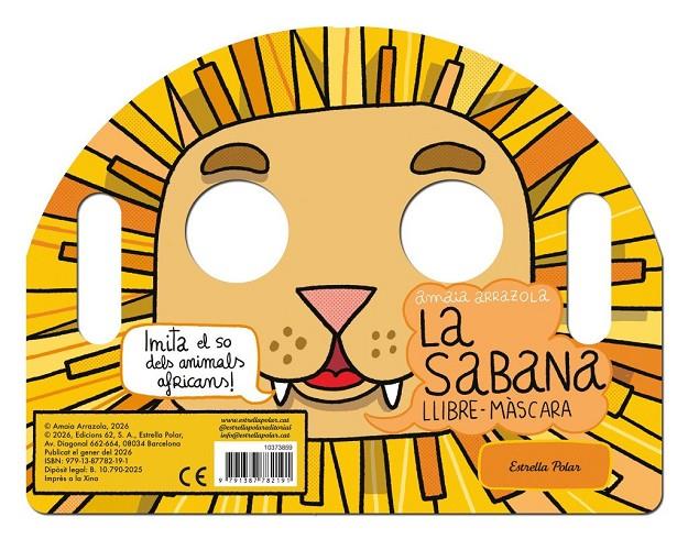 Sabana, La : Llibre-màscara | 9791387782191 | Arrazola, Amaia