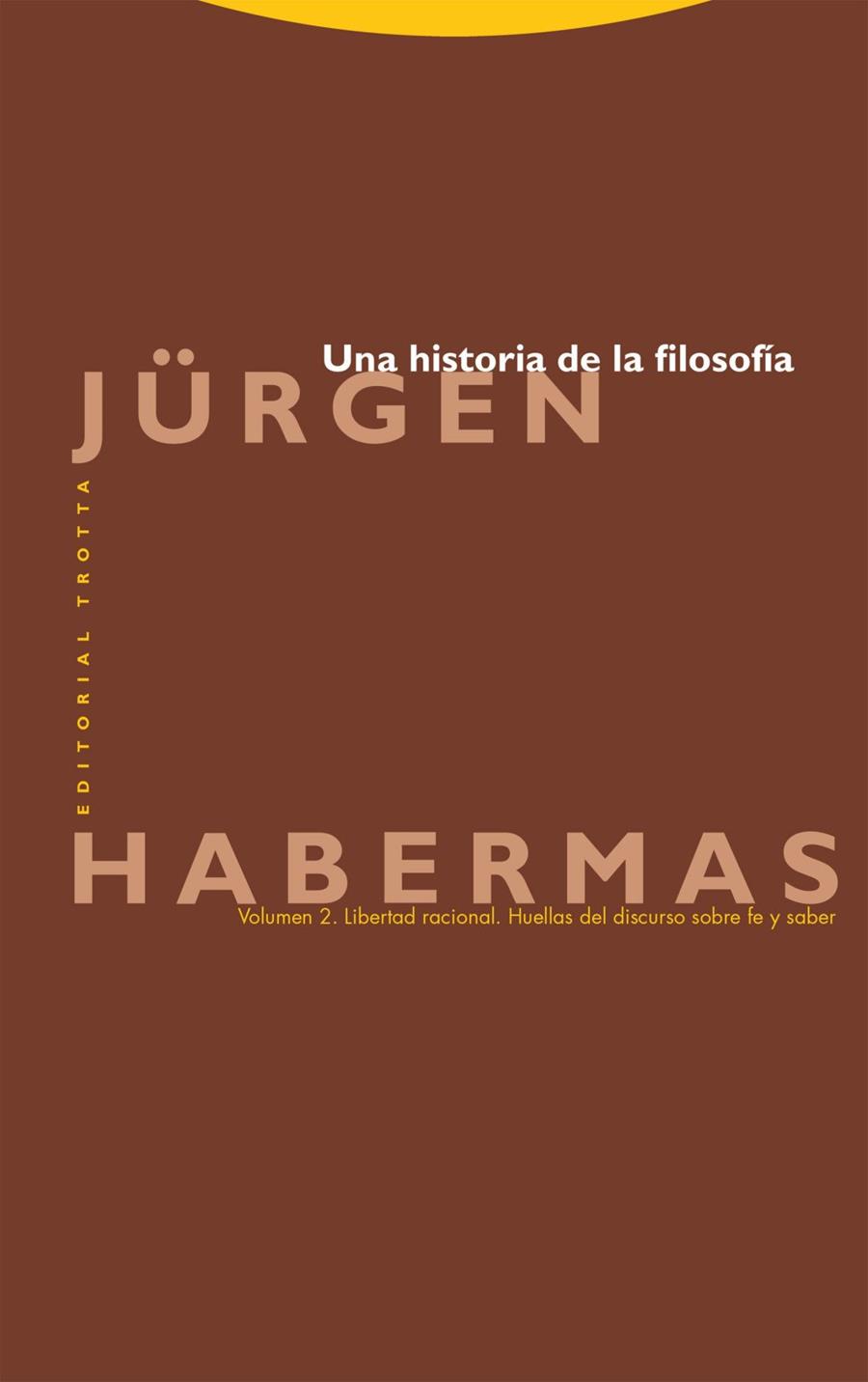 Historia de la filosofía 2, Una | 9788413642550 | Habermas, Jurgen