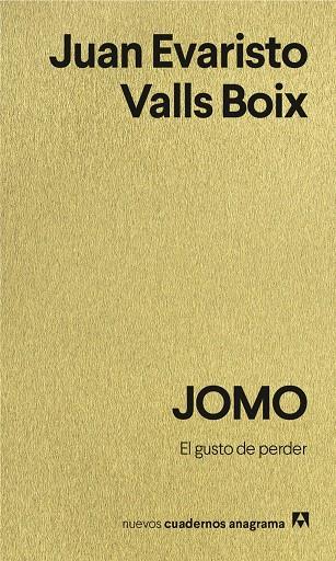 JOMO : El gusto de perder | 9788433949707 | Valls Boix, Juan Evaristo