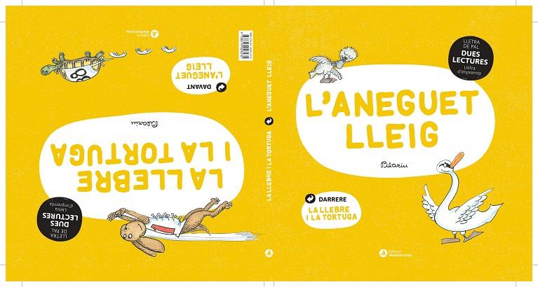 Aneguet lleig / La llebre i la tortuga | 9788419028235 | Bayés, Pilarín