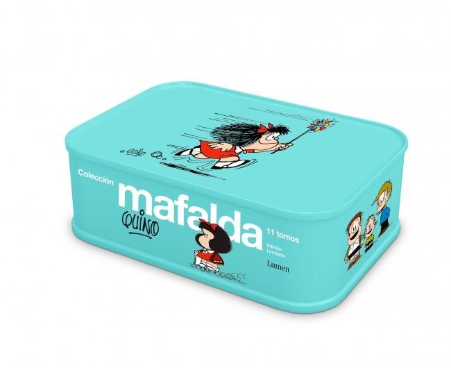 Colección Mafalda : 11 tomos en una lata (edición limitada) | 9788426433589 | Quino