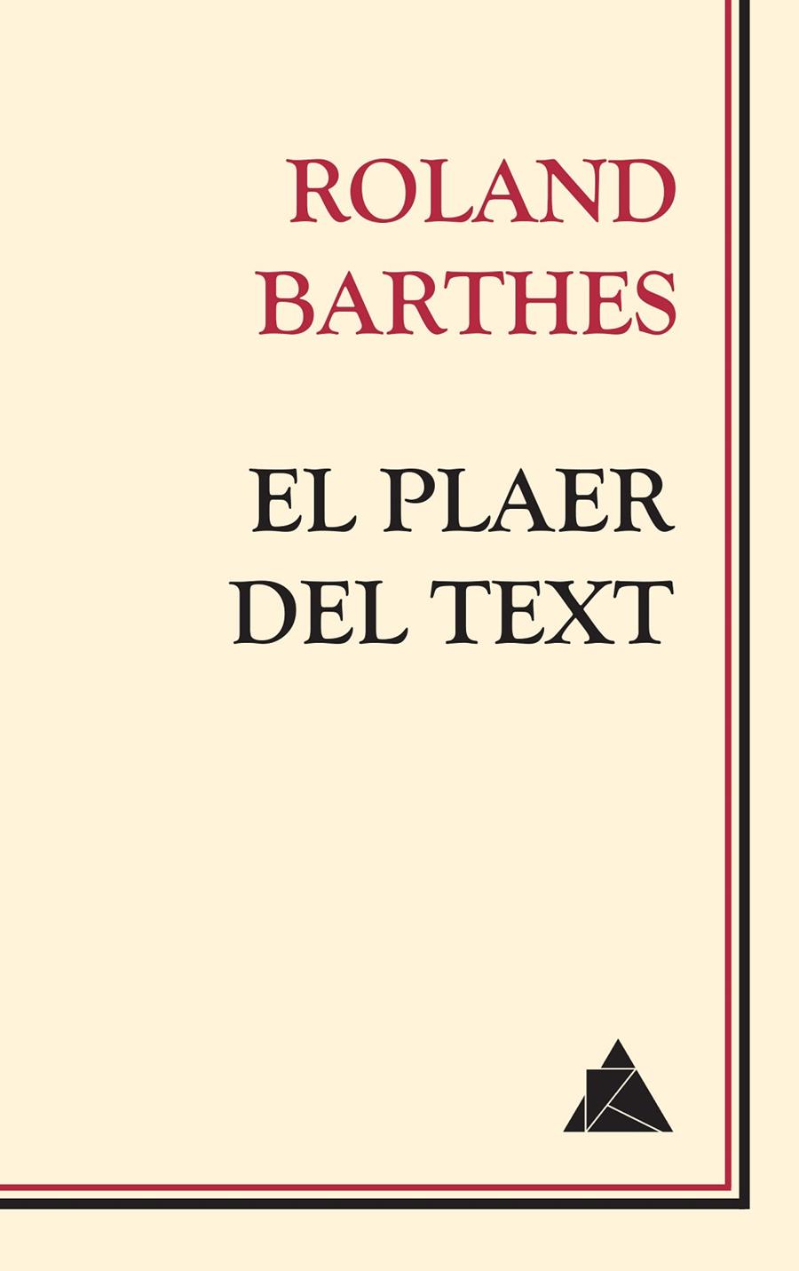 Plaer del text, El | 9788417743086 | Barthes, Roland