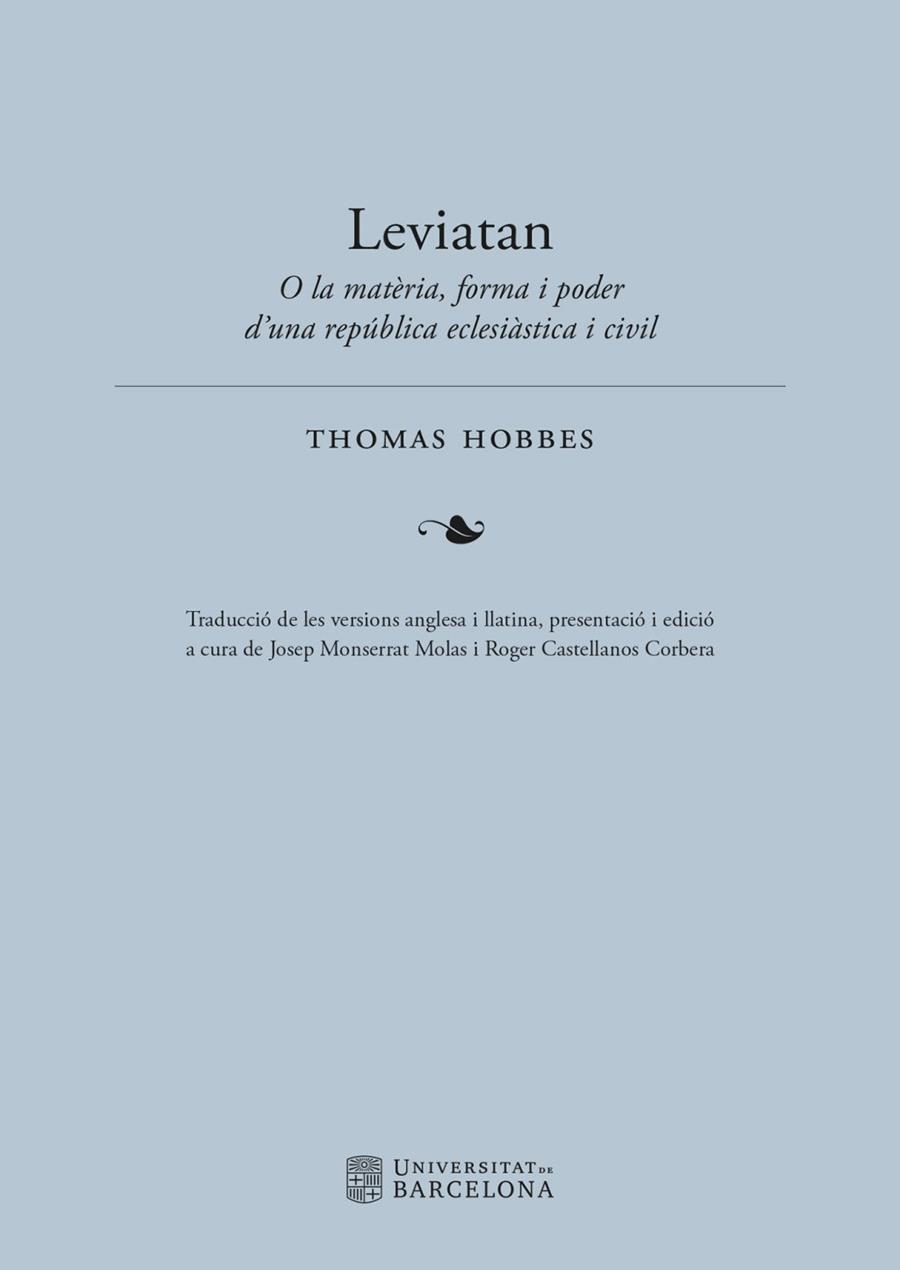 Leviatan | 9788491689959 | Thomas, Hobbes