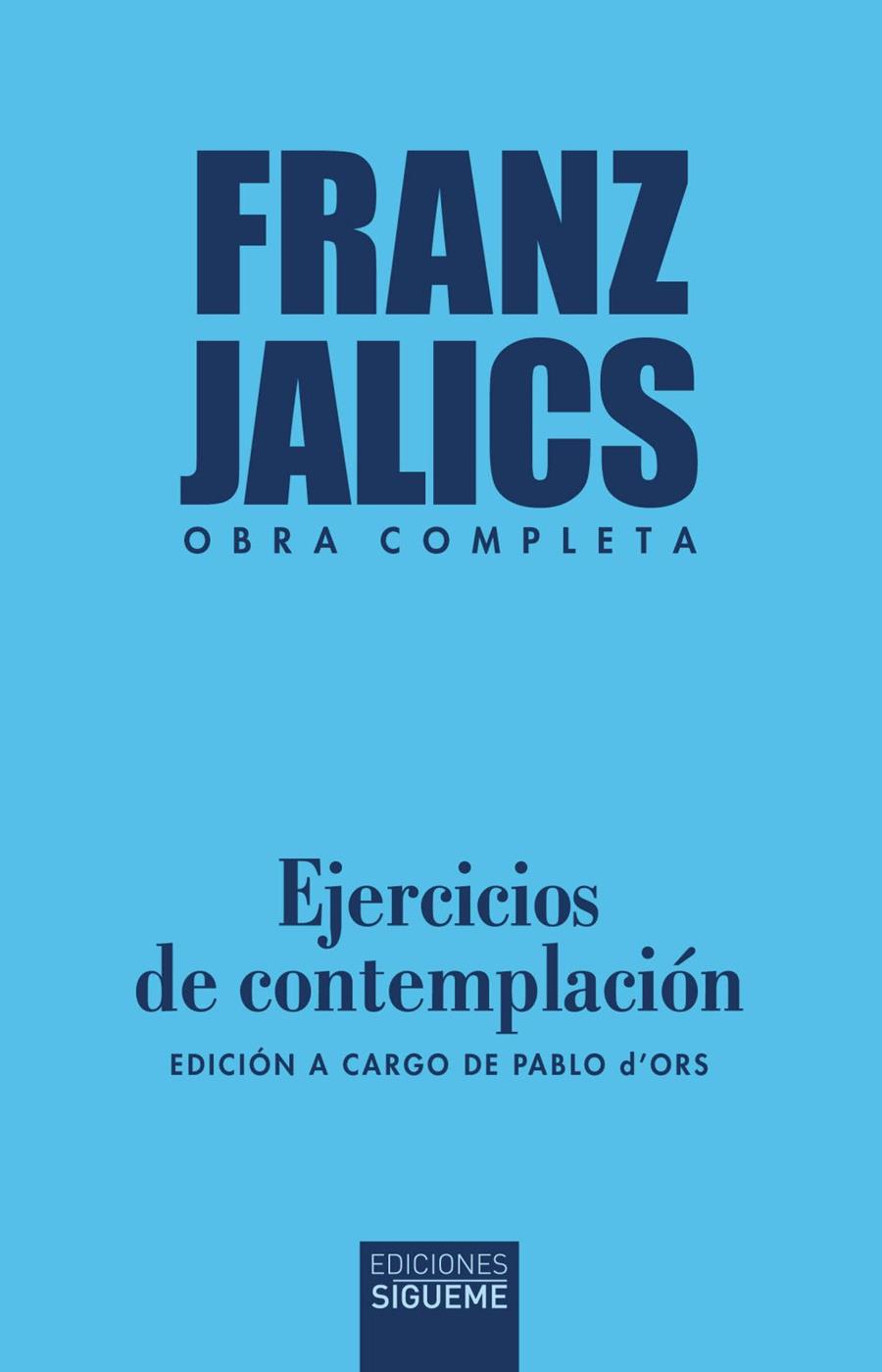 Ejercicios de contemplación | 9788430121922 | Jalics, Franz