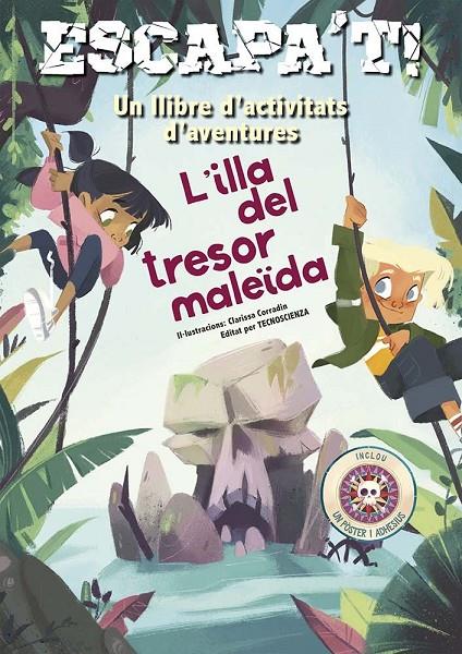 Escapa't! : L'illa del tresor maleïda | 9788491458715 | Tecnoscienza