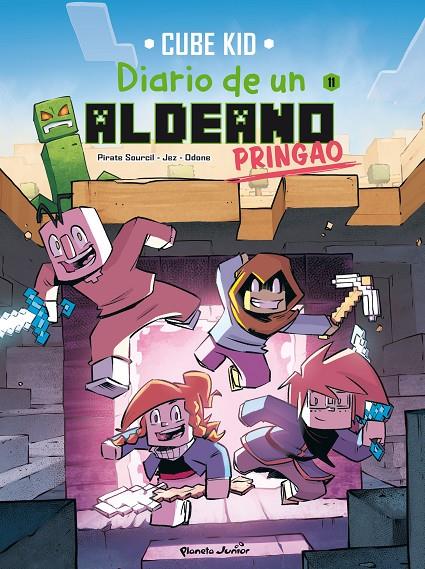 Minecraft Diario de un aldeano pringao Cómic 11 : La guarida de la Entidad | 9788408308997 | Cube Kid