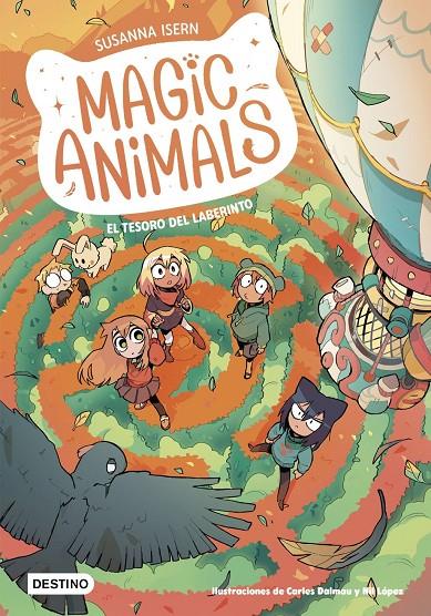 Magic Animals 11 : El tesoro del laberinto | 9788408316763 | Isern, Susanna / López, Nil / Dalmau, Carles