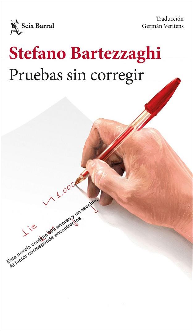Pruebas sin corregir | 9788432250880 | Bartezzaghi, Stefano