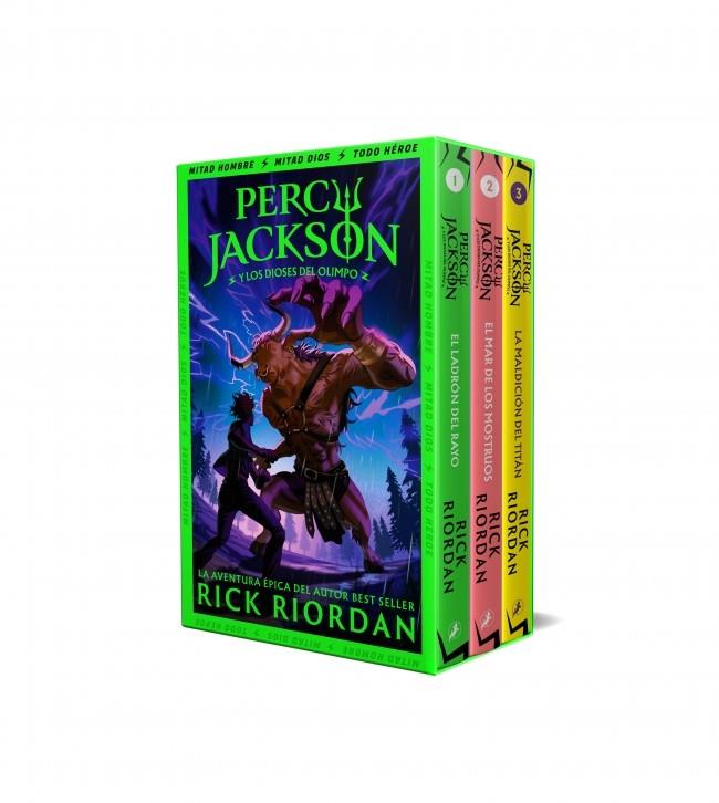 Percy Jackson y los dioses del Olimpo (estuche) | 9788419868541 | Riordan, Rick