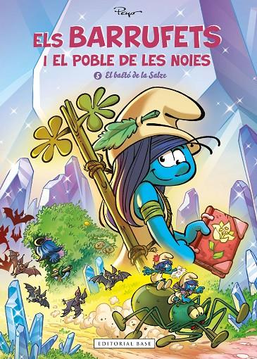 Barrufets i el poble de les noies 5, Els : El bastó de la Salze | 9788419007650 | Peyo