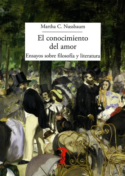 Conocimiento del amor, El | 9788477743187 | Nussbaum, Martha Craven