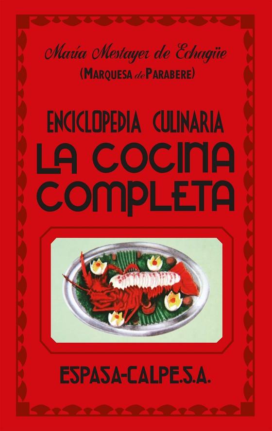 Cocina completa, La | 9788467019902 | Marquesa de Parabere