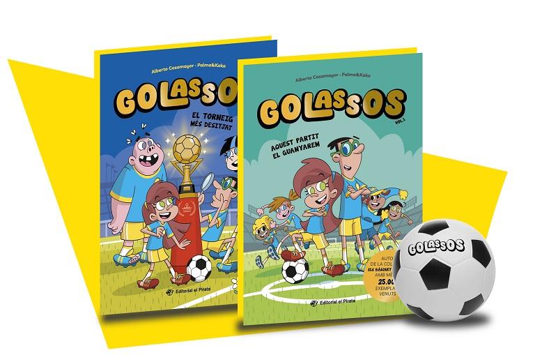 Estoig Golassos (2 llibres + pilota) | 9788419912510 | Casamayor, Alberto