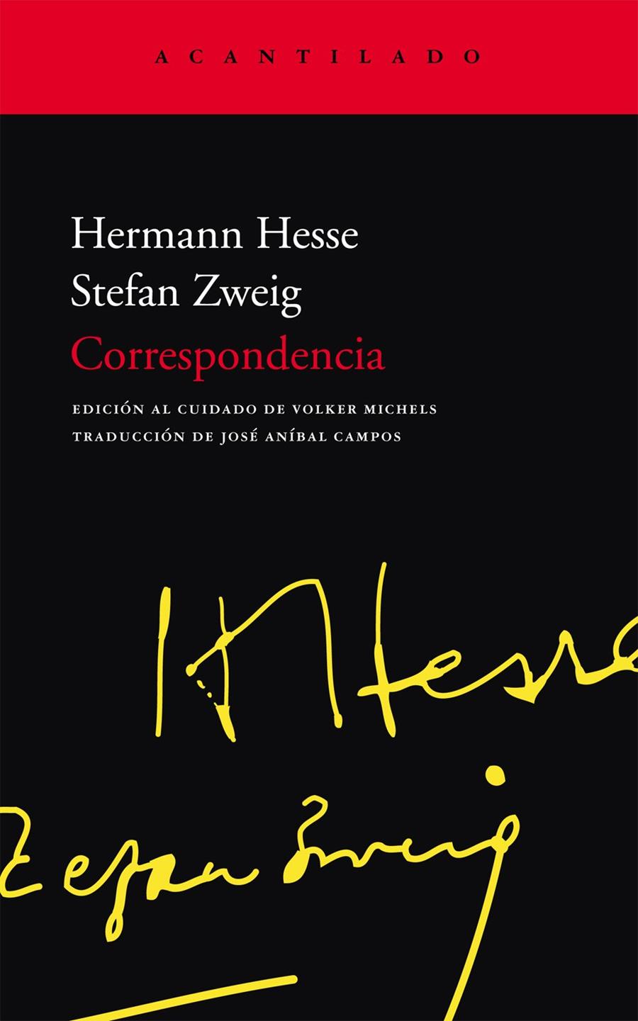 Correspondencia (Hesse-Zweig) | 9788496834958 | Hesse, Hermann / Zweig, Stefan