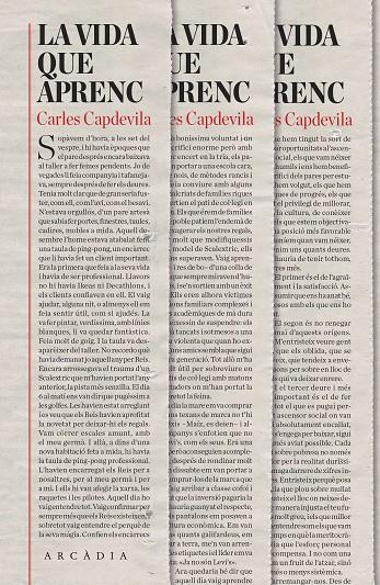 Vida que aprenc, La | 9788494616365 | Capdevila, Carles