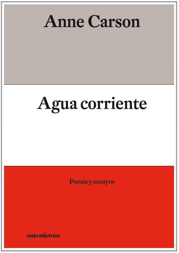 Agua corriente | 9788412083354 | Carson, Anne