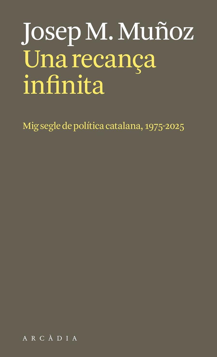 Recança infinita, Una | 9788412999730 | Muñoz Lloret, Josep Maria