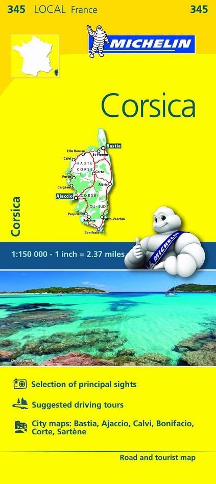 Mapa Local Corsica | 9782067210806 | VV. AA.