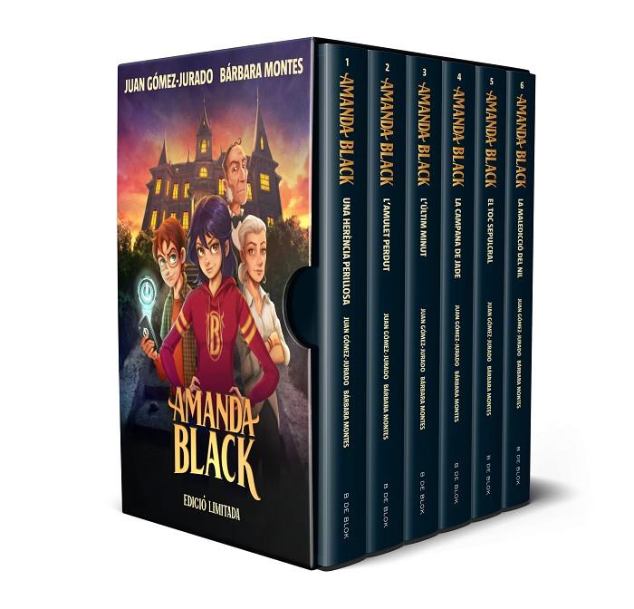 Pack Amanda Black 1-6 | 9788419048974 | Gómez-Jurado, Juan / Montes, Bárbara
