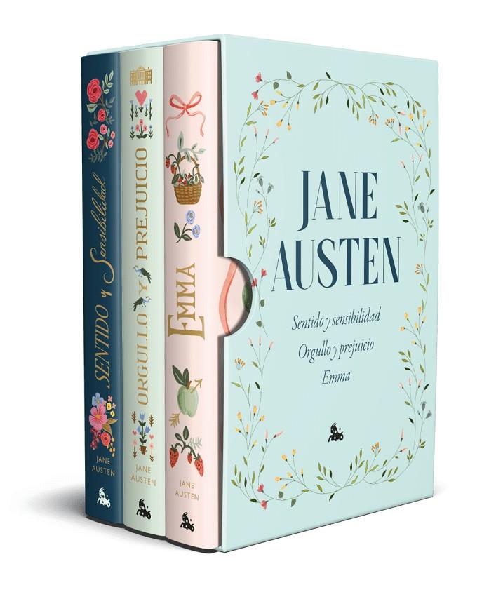 Estuche Jane Austen : Sentido y sensibilidad / Orgullo y prejuicio / Emma | 9788408305200 | Austen, Jane