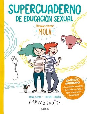 Supercuaderno de educación sexual | 9788419501165 | Torrón (Menstruita), Cristina / Salvia, Anna