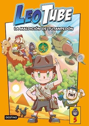 Leotube 5 : La maldición de Tutanpedón | 9788408271925 | LeoTube