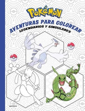 Pokémon : Aventuras para colorear : Legendarios y singulares | 9788419241962 | AA.VV.
