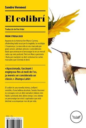 Colibrí, El | 9788417339517 | Veronesi, Sandro
