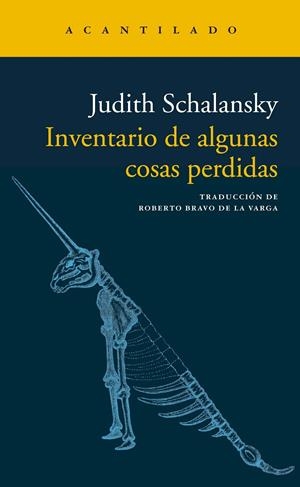 Inventario de algunas cosas perdidas | 9788418370588 | Schalansky, Judith