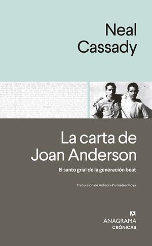 Carta de Joan Anderson, La : El Santo Grial de la Generación Beat | 9788433921598 | Cassady, Neal