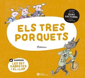 Dues lectures : Els tres porquets / Les set cabretes | 9788419028020 | Bayés, Pilarín
