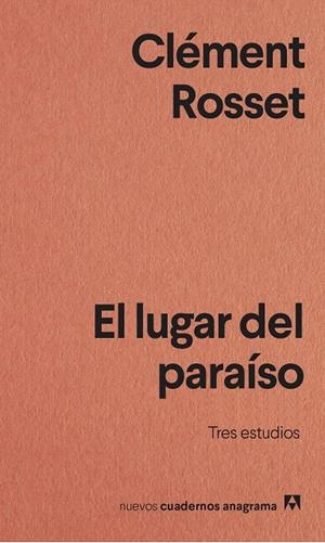 Lugar del paraíso, El | 9788433916389 | Rosset, Clément