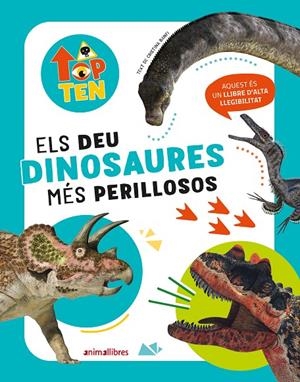 Top Ten Els deu dinosaures més perillosos | 9788419659538 | AA.DD.