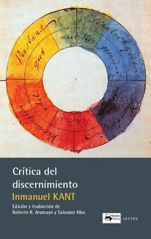 Crítica del discernimiento | 9788477743859 | Kant, Immanuel
