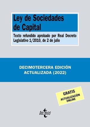 Ley de Sociedades de Capital | 9788430985852 | AA.VV.
