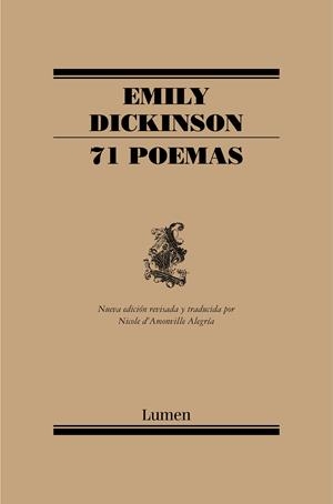 71 poemas (Nueva edición revisada) | 9788426426956 | Dickinson, Emily
