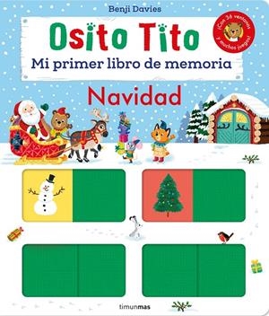 Osito Tito : Mi primer libro de memoria. Navidad | 9788408287506 | Davies, Benji