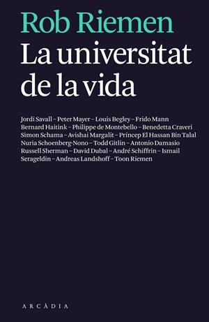 Universitat de la vida, La | 9788494232763 | Riemen, Rob