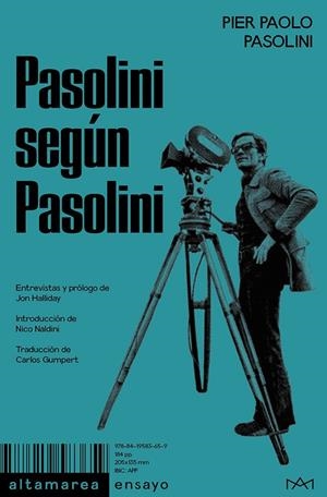 Pasolini según Pasolini | 9788419583659 | Pasolini, Pier Paolo