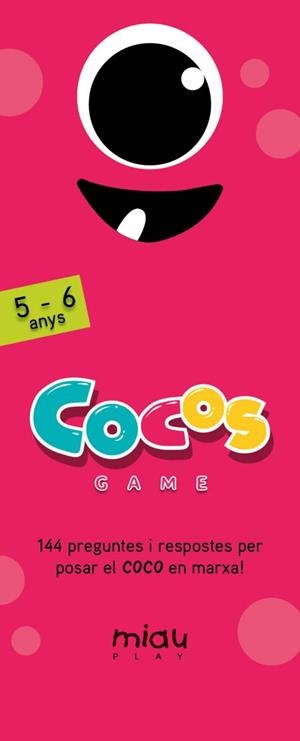 Cocos Joc 5-6 anys | 9788416082261 | Orozco, María José / Ramos, Ángel Manuel / Rodríguez, Carlos Miguel