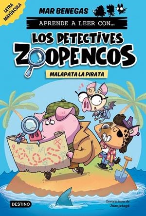 Aprende a leer con... Los Detectives Zoopencos 5 : Malapata la pirata | 9788408297383 | Benegas, Mar