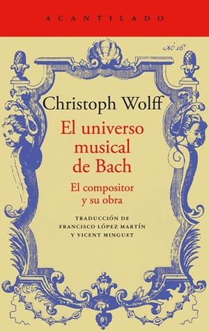 Universo musical de Bach, El | 9788419958532 | Wolff, Christoph