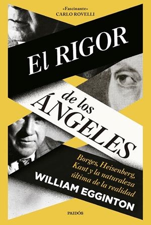Rigor de los ángeles, El | 9788449343513 | Egginton, William