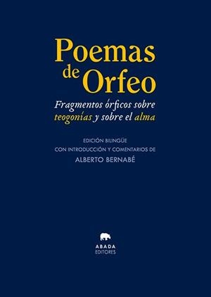 Poemas de Orfeo | 9791387521196 | Bernabé, Alberto (Ed.)