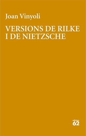 Versions de Rilke | 9788429782639 | Vinyoli, Joan